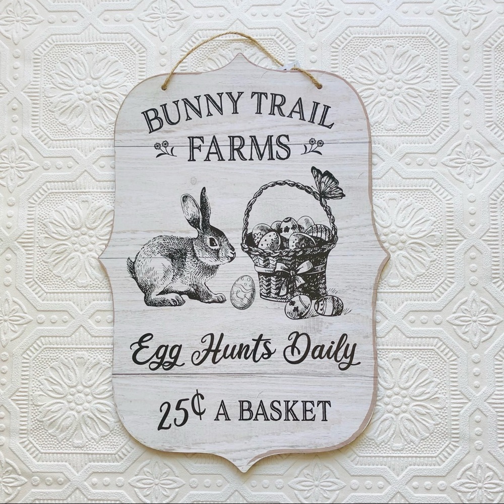 CCO Easter Sale! Happy Easter Wooden Sign